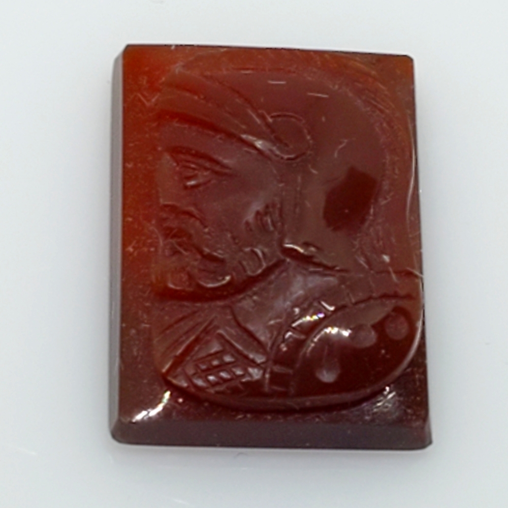 Beautiful red/orange cabochon
